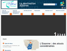 Tablet Screenshot of essonne-parisud.com